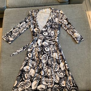 DVF wrap dress
